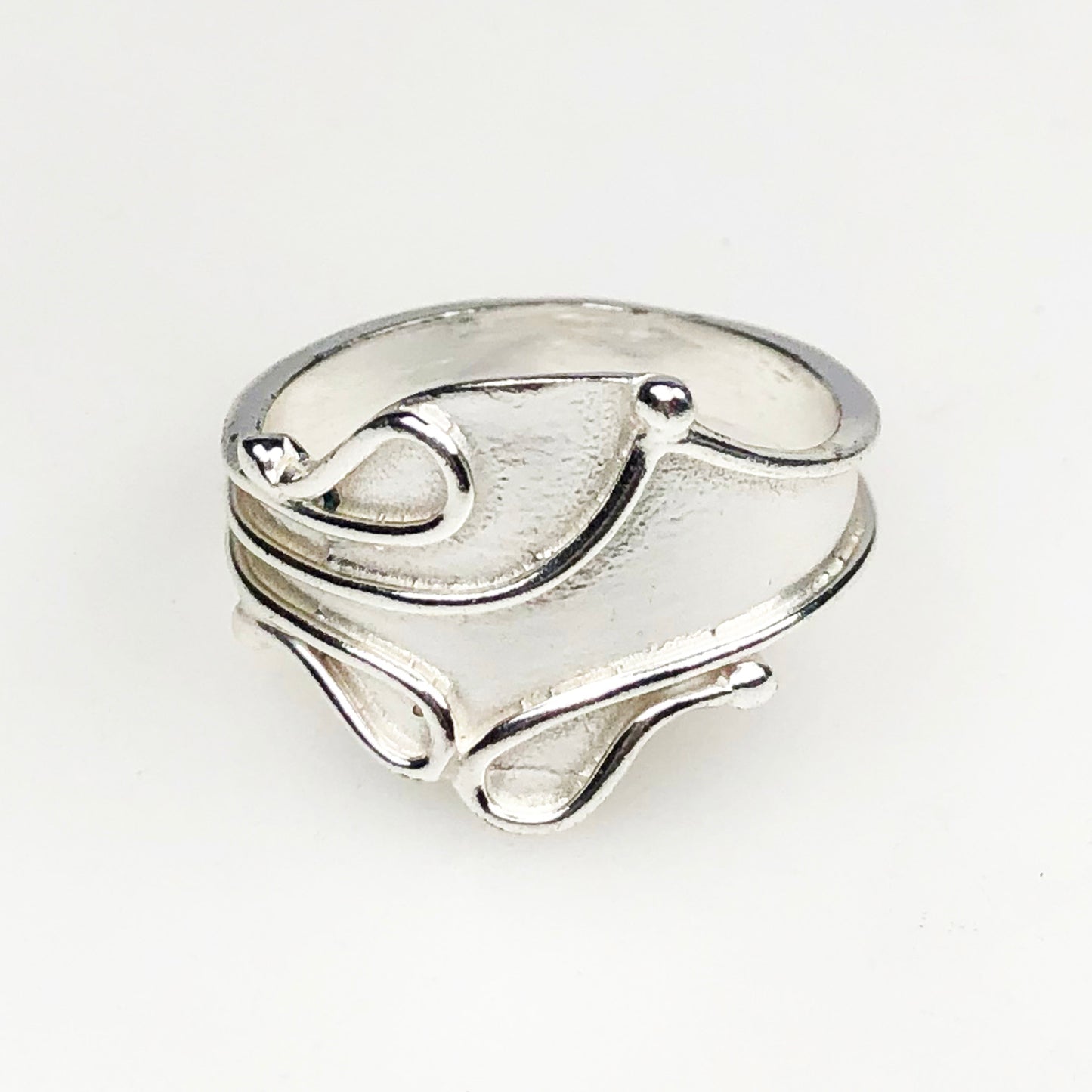 Tibet Sliver Ring for women and Girls stylish skin friendly nickle free,allure Design