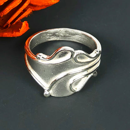 Tibet Sliver Ring for women and Girls stylish skin friendly nickle free,allure Design