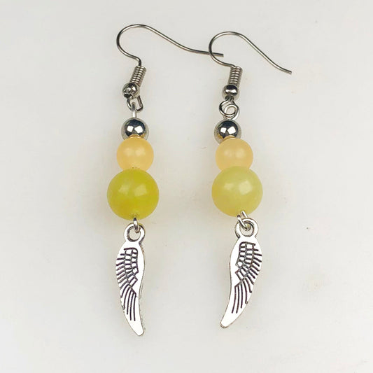 Natural Gemstone Incredible Onyx and Agate Earrings for Women and Girls