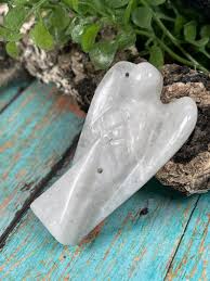 One of kind White Rainbow moonstone Angels for Everyone