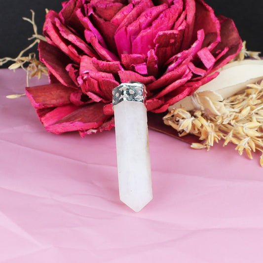 Wonderful Pink Rose Quartz Pendant