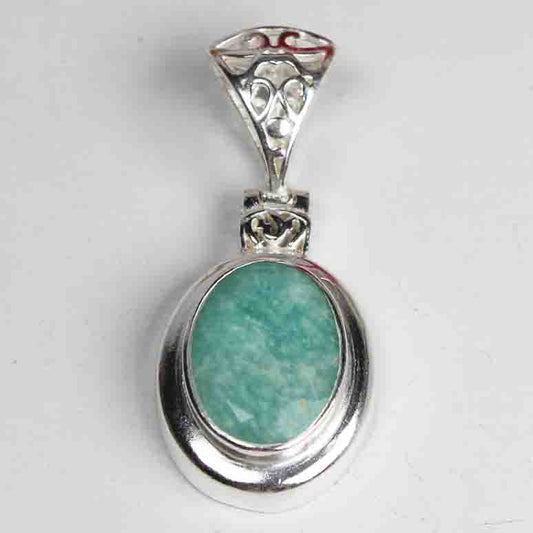 Fashionable Blue Amazonite Pendant