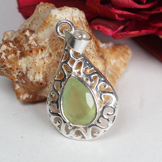 Amazing Green Opal Pendant