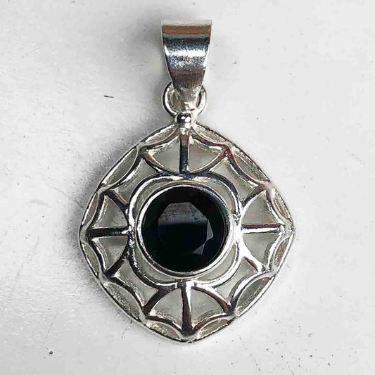 Amazing Black Spinel Pendant