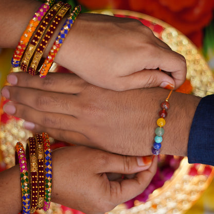 Seven Chakra Rakhi for boys and men