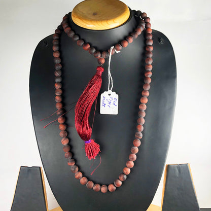 Red Tigereye 108 Beads Mala/Necklace