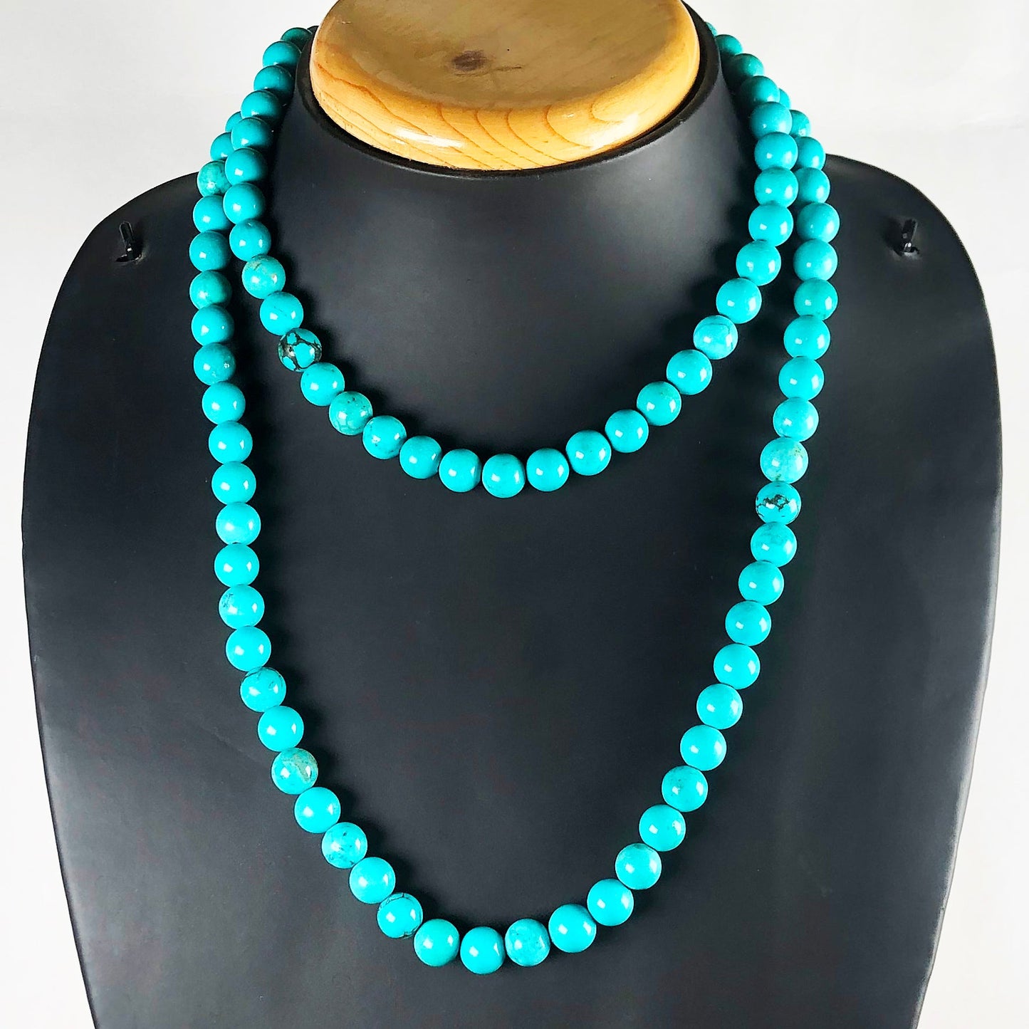 Blue Howlite 108 Beads Mala/Necklace