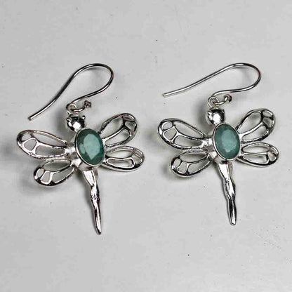 Green Amazonite Earrings