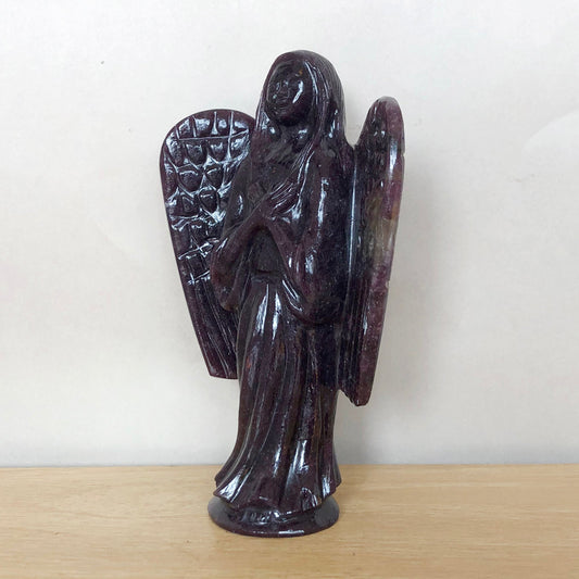 Gorgeous Purple Jasper Angel