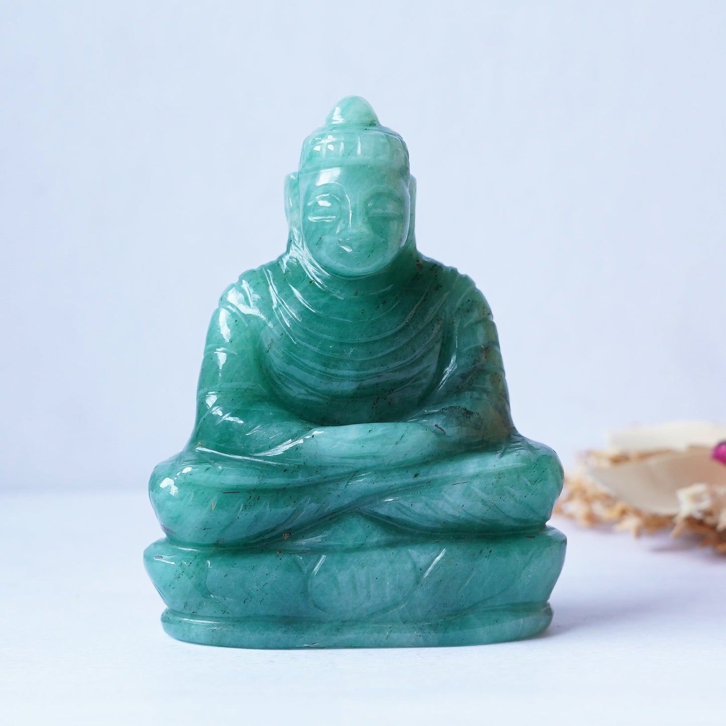 Green Aventurine BUDDHA Carving