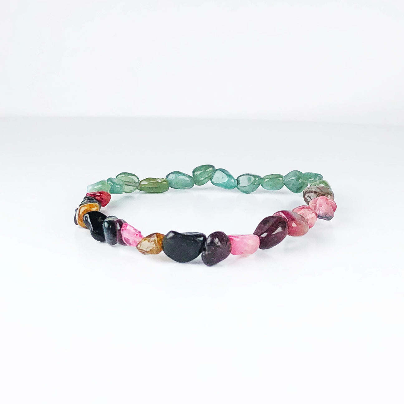 Mix Tourmaline and Jasper Bracelet